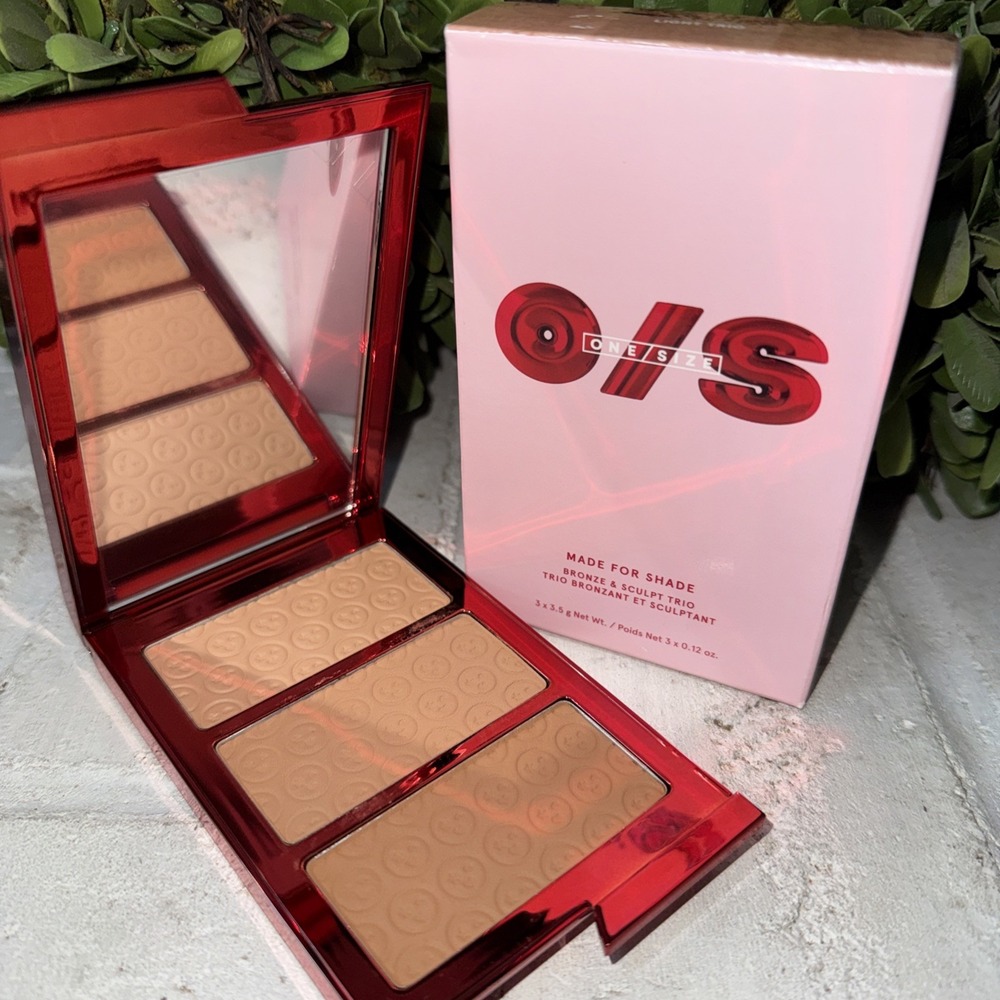 One Size O/S Made For Shade Bronze & Sculpt Trio Palette‎ NIB Light Trio NIB